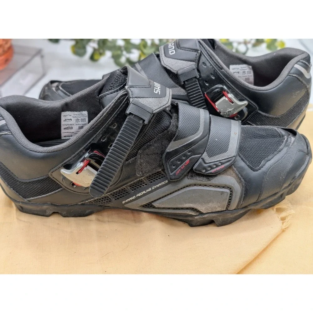 Shimano SH-M300 SPD MTB Cycling Shoes Men's EU 48 US 12.5 Black Clipless Bike